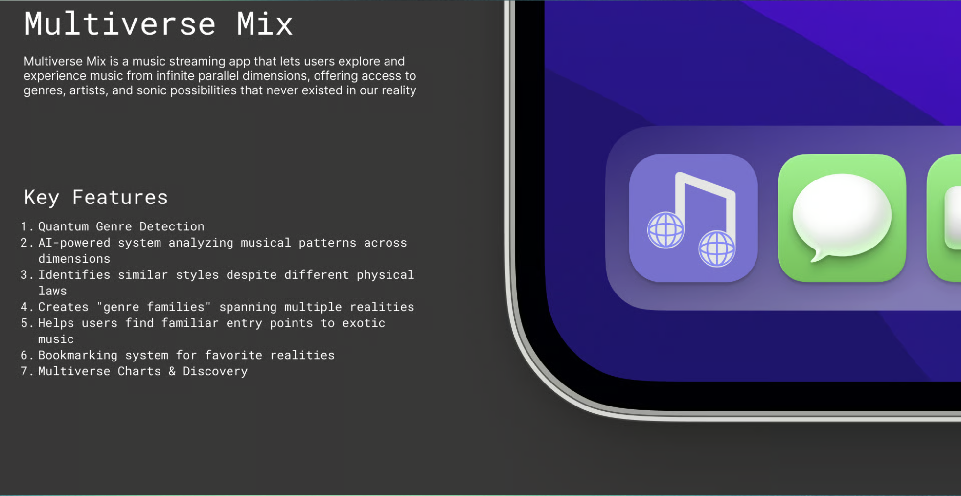 Multiverse Mix Research